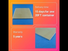 huaxiajie হট সেলিং কাঠের প্লাস্টিক কম্পোজিট wpc প্রাচীর প্যানেল প্রাচীর ছাদ কাঠামোর জন্য