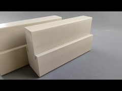 দীর্ঘস্থায়ী স্থায়িত্বের জন্য বর্গাকার আকারে ইনডোর / আউটডোর ডাব্লুপিসি ডোর ফ্রেম