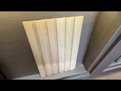 ওয়েদারপ্রুফ কম্পোজিট WPC ওয়াল প্যানেল 200sqm MOQ ইনস্টল এবং পরিষ্কার করা সহজ