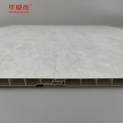 250mmx8mm মুদ্রণ ধূসর পিভিসি মার্বেল দেয়াল প্যানেল শৈলী এবং স্থায়িত্ব
