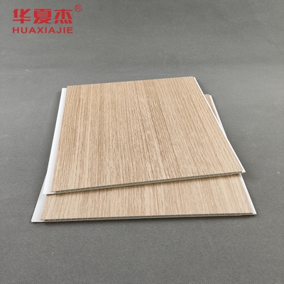 Heatproof অভ্যন্তরীণ সজ্জা পিভিসি প্লাস্টিক সিলিং প্যানেল কাঠের রঙ