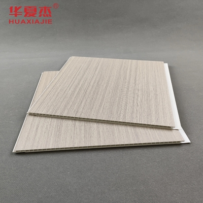 Heatproof অভ্যন্তরীণ সজ্জা পিভিসি প্লাস্টিক সিলিং প্যানেল কাঠের রঙ