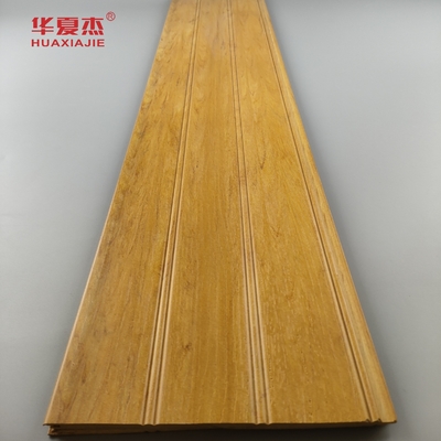 প্রকৃতি কাঠ Wpc Wainscoting প্যানেল ওয়াটারপ্রুফ Wpc ওয়াল প্যানেল Wainscot জন্য বাথরুম সজ্জা