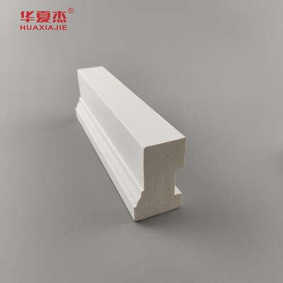খরচ মূল্য wpc Brickmold 2'' কাঠের দানা পিভিসি দরজা ফ্রেম ছাঁচনির্মাণ জলরোধী হোম / অফিস সজ্জা