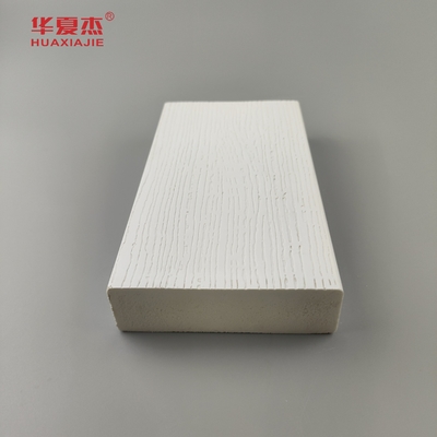 পাইকারি ট্রিম বোর্ড সাদা ভিনাইল 5/4inx4inx12ft পরিবেশ বান্ধব পিভিসি ফোম ছাঁচনির্মাণ আবাসিক প্রসাধন জন্য পিভিসি প্রোফাইল