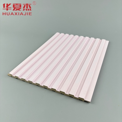 হোম দেওয়াল প্রসাধন জন্য গোলাপী আধুনিক নকশা laminated wpc দেওয়াল প্যানেল