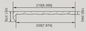 সাদা রঙের মসৃণ সলিড পিভিসি উইন্ডো সিল প্লাস্টিক ইউপিভিসি 200 মিমি প্রস্থ
