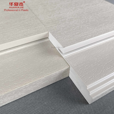 ভালো দাম Woodgrain WPC দরজা জ্যাম অন্দর জন্য জলরোধী কাঠ অনলাইন