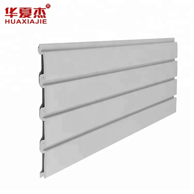 গুণ প্রভাব 300mm X 17mm পিভিসি Slatwall প্যানেল কারখানা