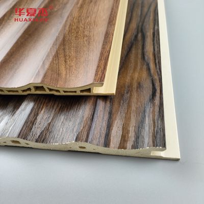 ভালো দাম Factory Direct Sales Wooden Grain Fluted WPC Wall Panel | Home Indoor Decoration Material（ অনলাইন