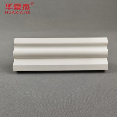 ভালো দাম White Pvc Skirting Board 70x20mm Pvc Moulding Easy To Clean Base Board Colonial Casing Indoor Decoration অনলাইন