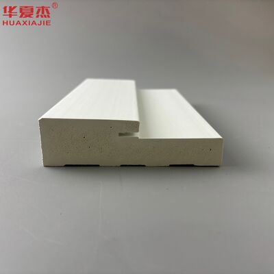 ভালো দাম পাইকারি ১১৫মিমি প্রস্থের সাদা সারফেস এবং জলরোধী ডব্লিউপিসি ডোর ফ্রেম সহ পিভিসি দরজার চৌকাঠ অনলাইন